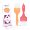 VELLEN HAIR - Wide Hair Colour Painters Brush - 2 Pack - Peach/Coral