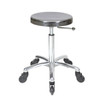 JOIKEN - Stools - Aluminum Stool with Chrome Base - Click N Clean Castor Wheels