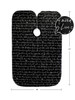 BETTY DAIN CREATIONS - Secret Messages Shampoo Cape - Black