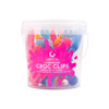 COLORTRAK - Rubberized Croc Clips - 12pk