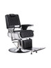 KARMA - Brisbane Barber Chair - Black/Chrome