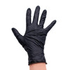 COLORTRAK - Midnight Black Nitrile Gloves | Large