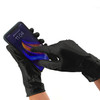 COLORTRAK - Midnight Black Nitrile Gloves | Large