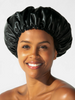 BETTY DAIN CREATIONS - Satin Curl Cap - Black