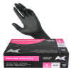 ARTISTS CHOICE - Nitrile Powder & Latex Free Gloves - Black 100pk - Small