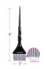 COLORTRAK - Black Diamond Hair Color Brushes - 2 Pack