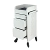 JOIKEN - Trolley - Fusion - White with Click N Clean Castor Wheels