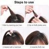 SALON COSMETICS - Velcro Volumizing Clips 4pk - Random Colour