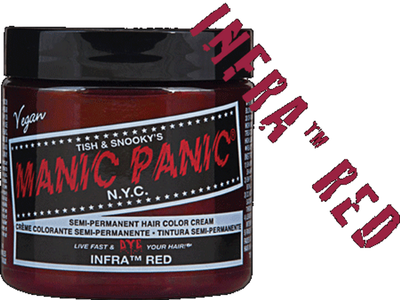 2. Manic Panic Semi-Permanent Hair Color Cream - Blue Steel - wide 2