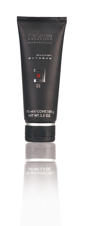 SALERM Haarwachs Für Herren, 100 Ml - Matte Frisur Creme Mit Elastischer Fixierung, Für Feines Bis Mittleres Haar