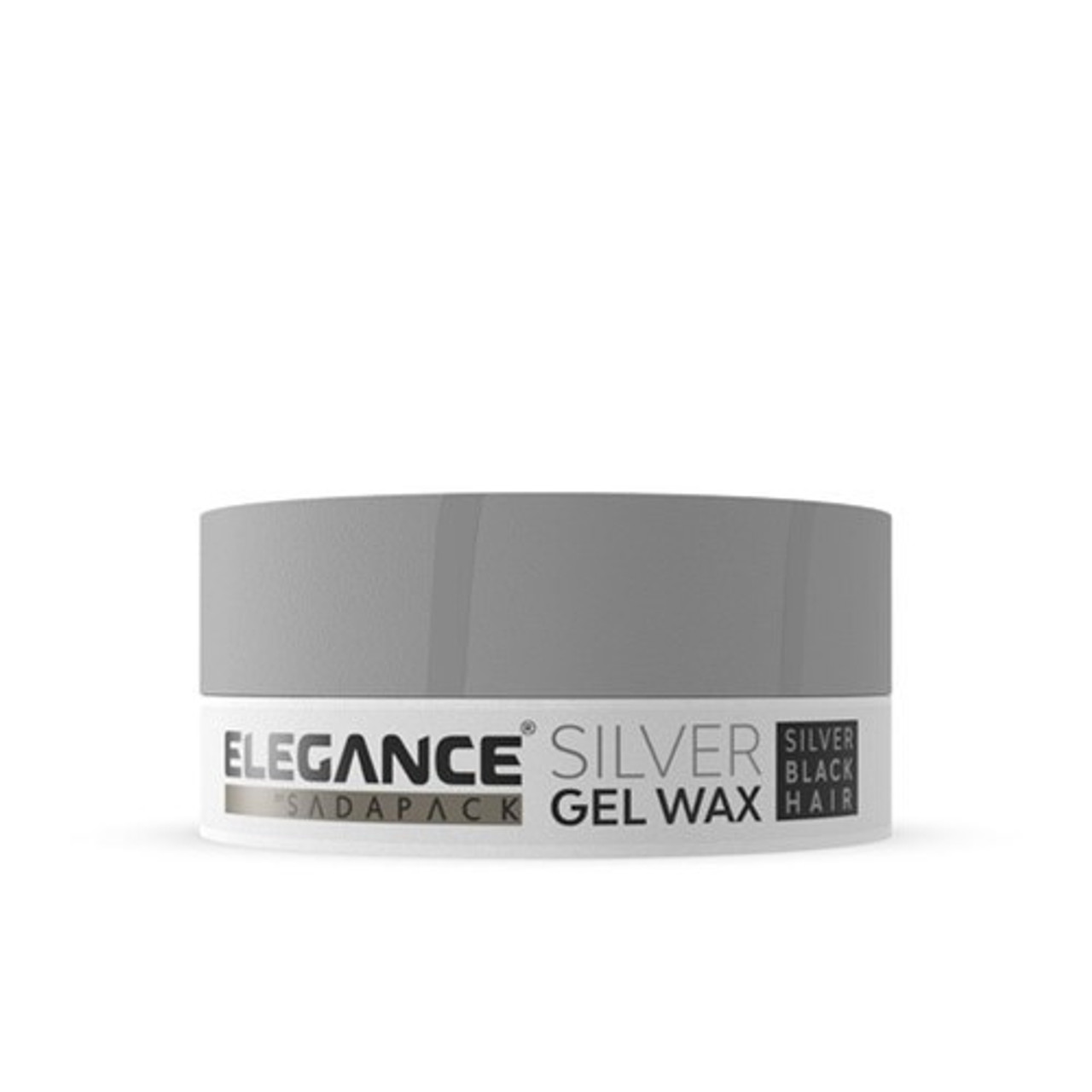 ELEGANCE - Silver Gel Wax 140g - Salon Cosmetics