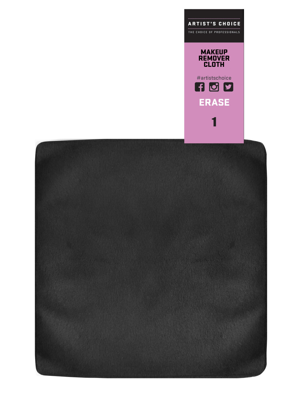 ARTIST'S CHOICE Makeup Remover Cloth 2 Pack + 1 Travel Size Salon