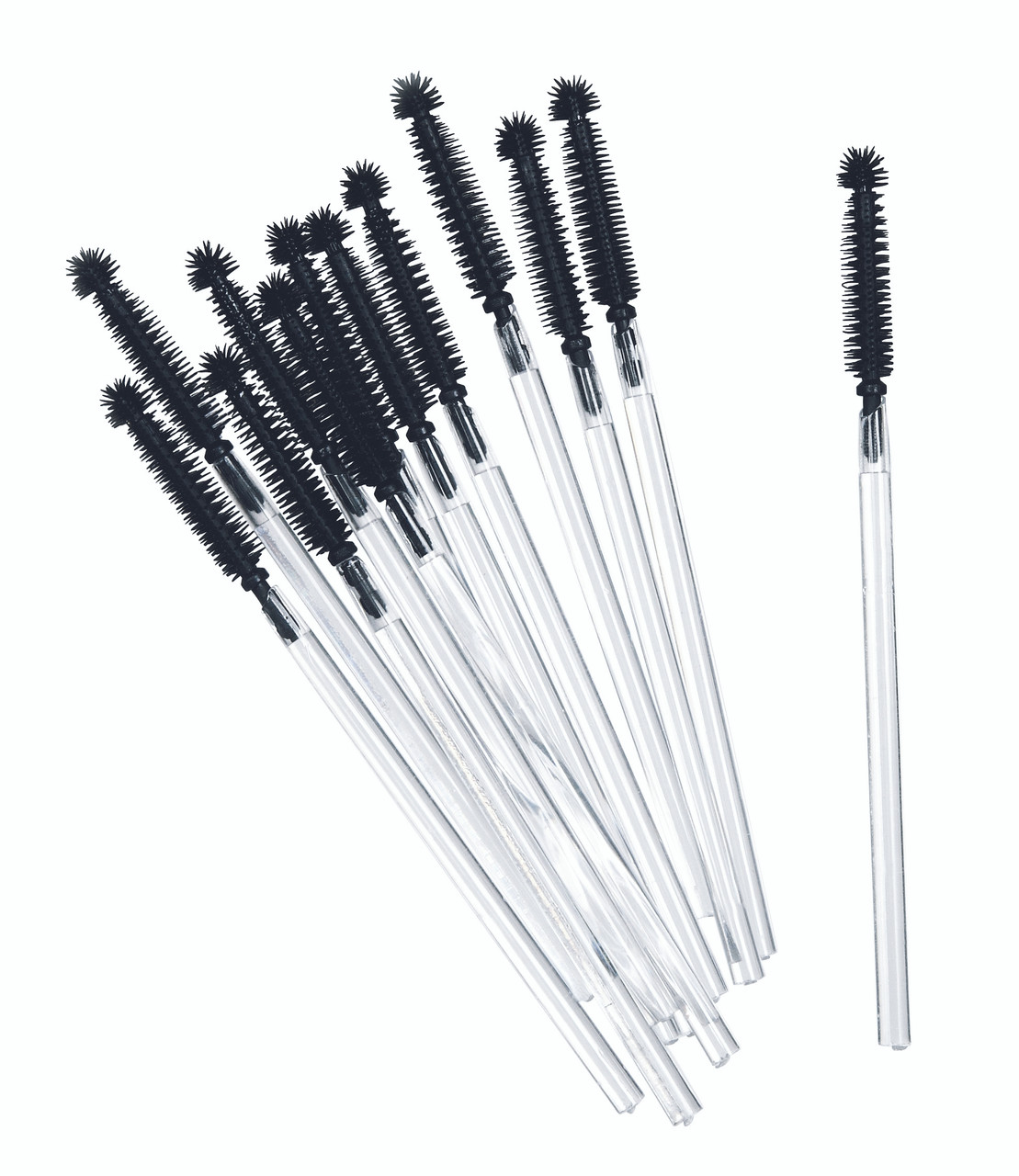 ARTIST'S CHOICE Ball Tip Silicone Mascara Wands 12 Pack Salon