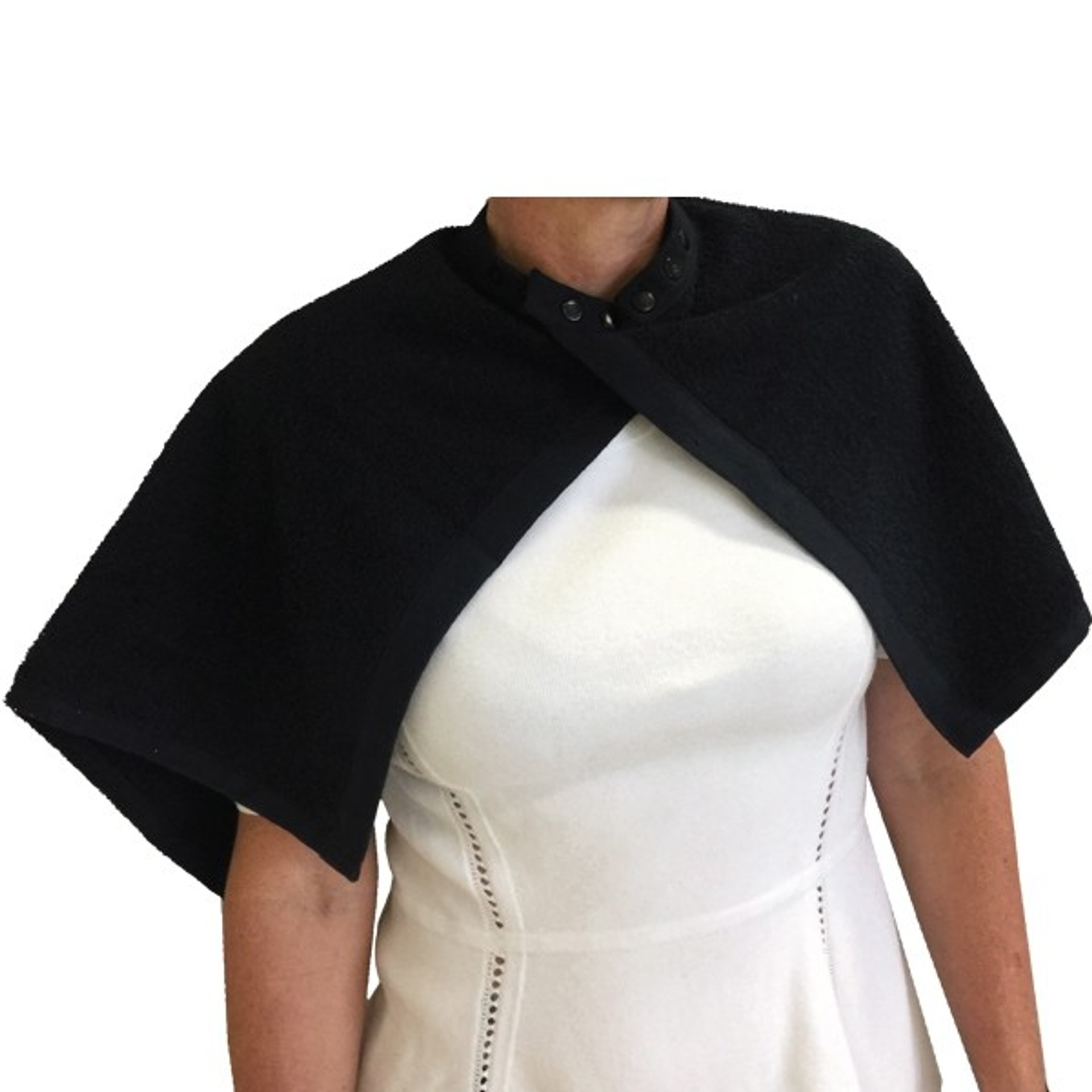 IN MOOD Shoulder/Neck Towels Black 10pk Salon Cosmetics