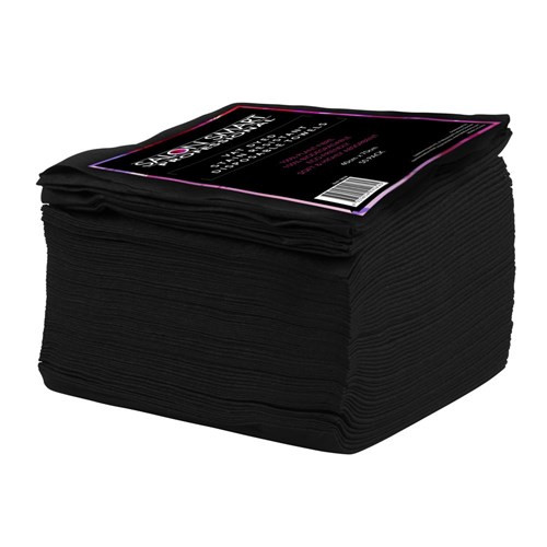 SALON SMART - Disposable Black Towels 50 Pack