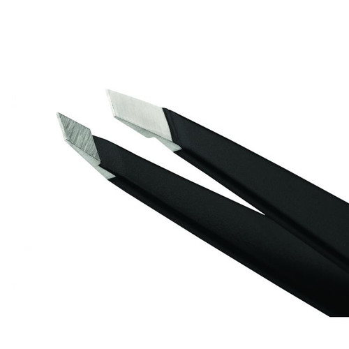TWEEZERMAN -  Black Slant Tweezer