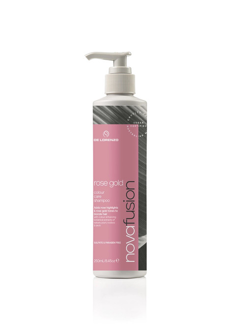 DE LORENZO - Novafusion Colour Care Shampoo - Rose Gold 250ml