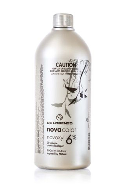 DE LORENZO - Novacolor - Novoxyl 6% - 20 Volume Creme Developer 900ml