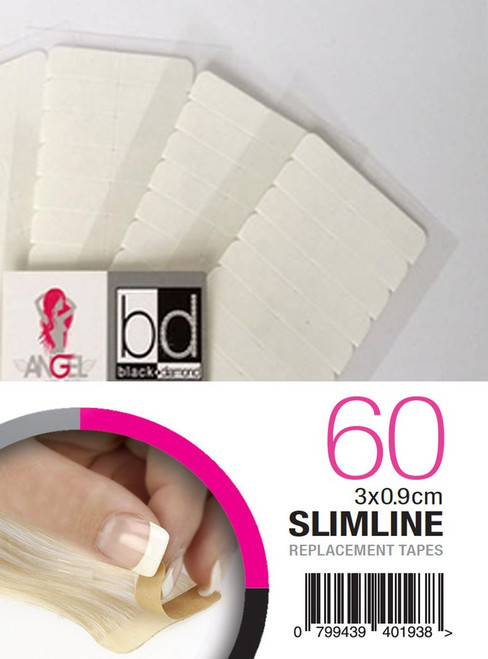 ANGEL EXTENSIONS - Replacement Tapes Slimline 3 x 0.9cm - 60pk