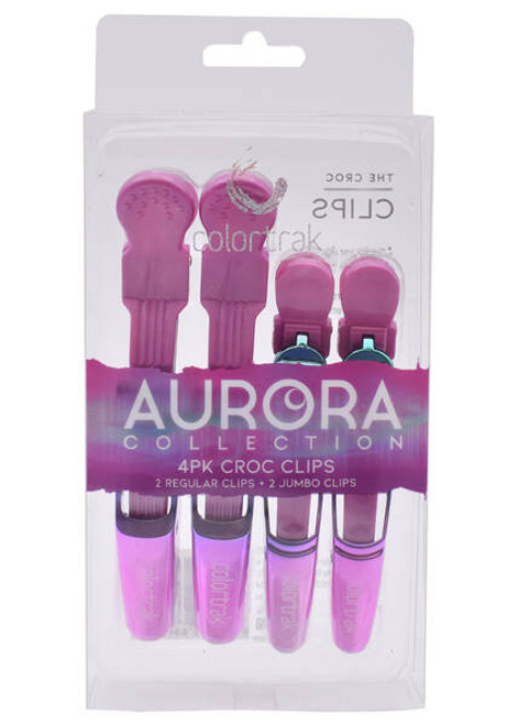 COLORTRAK - Aurora Collection Croc Clips - 4 Pack