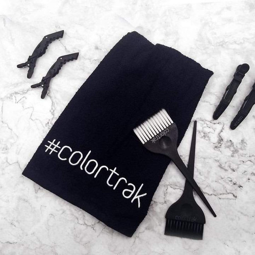 COLORTRAK - Bleach-Proof Salon Towel - Black