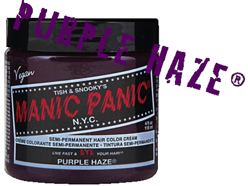 1. Manic Panic Semi-Permanent Hair Color Cream - Blue Moon - wide 6