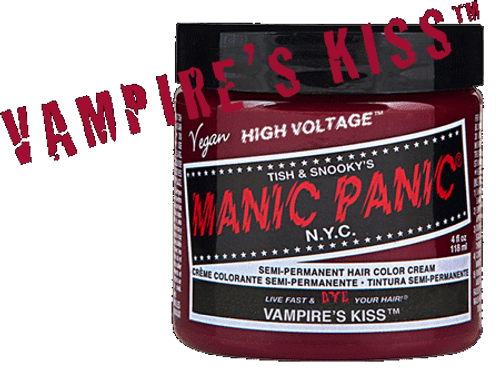MANIC PANIC - Semi-Permanent Hair Color Cream - Vampire's Kiss 118ml