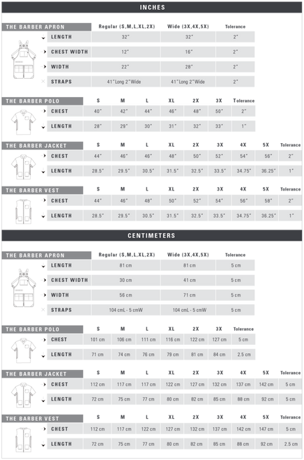 BARBER STRONG - The Barber Cape - Black with 24k Gold Pinstripe