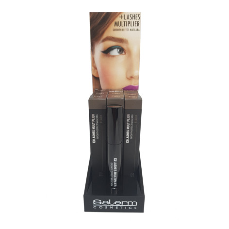 SALERM COSMETICS - + Lashes Multiplier - Growth Effect Mascara 9 + 1 Promo