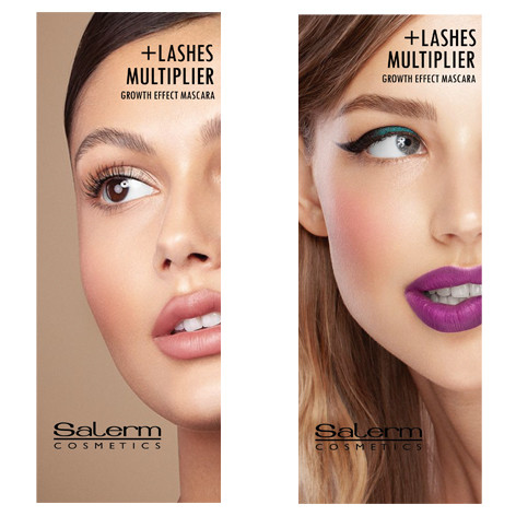 SALERM COSMETICS - + Lashes Multiplier - Growth Effect Mascara 9 + 1 Promo