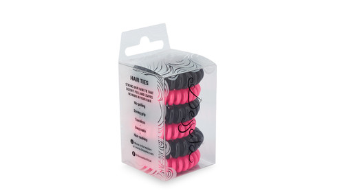 No Snag Hair Ties / Elastics - 200pc Pack (2cm Diameter - Clear) – Pink  Pewter