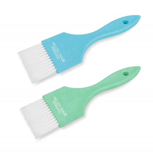 VELLEN HAIR - Wide Hair Colour Painters Brush - 2 Pack - Blue/Mint VELLEN HAIR - Wide Hair Colour Painters Brush - 2 Pack - Blue/Mint