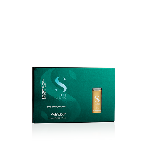 ALFAPARF MILANO - Semi Di Lino - Reconstruction - Reparative SOS Emergency Oil 6 x 13ml