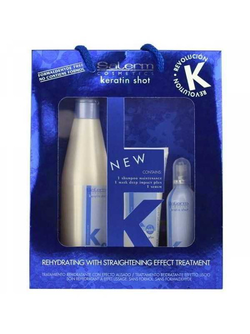 SALERM COSMETICS - Keratin Shot Post Keratin Therapy Pack