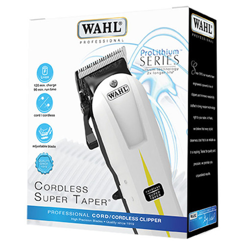 WAHL CORDLESS MAGIC CLIPS, FX TRIMMER, LEVEL 3 DISINFECTANT, 2 FREE CLIPPER  GRIPS