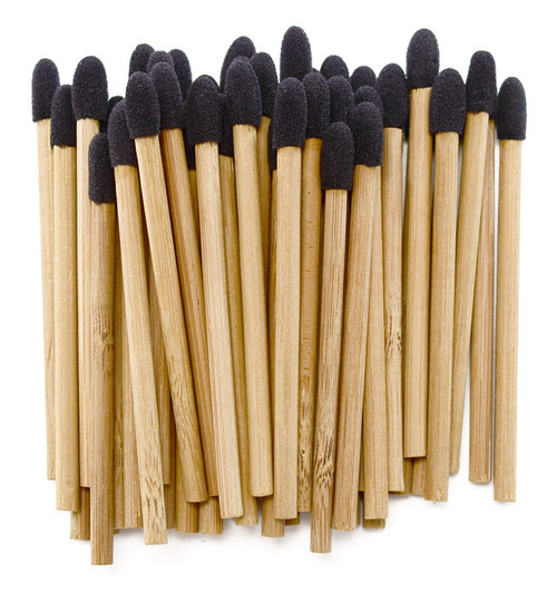 ARTIST'S CHOICE - Disposable Bamboo Eye Shadow Applicators - 50 Pack