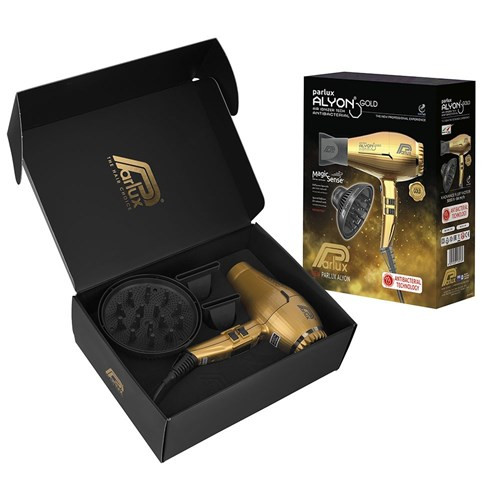 PARLUX - Alyon Air Ionizer Tech Hair Dryer & Diffuser - Gold