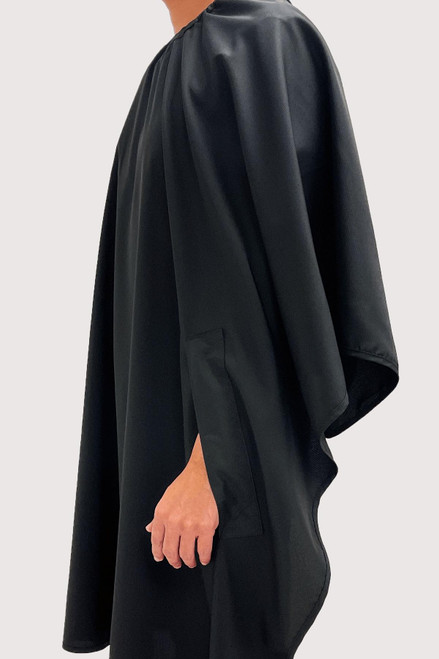 BARBER STRONG - The Hands-Free Barber Cape - Solid Black