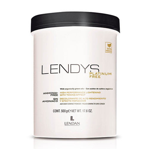 LENDAN - Lendys Platinum - Ammonia-Free Lightening Powder with Activated Charcoal 500g