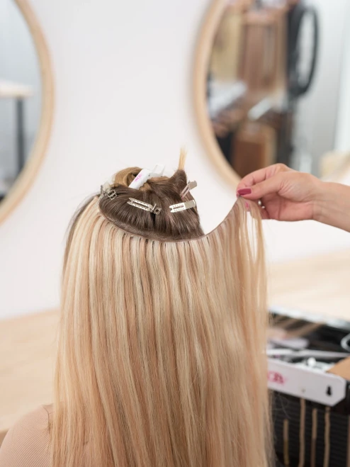 ANGEL EXTENSIONS - Weft 24"/60cm 60g - Light Colours
