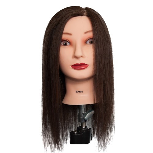 Long Hair Training Head Model Hairdressing Clamp Stand Dummy Practice Mannequin Realistic Mannequin Head Tape in Extensions to Natural Hair Products
