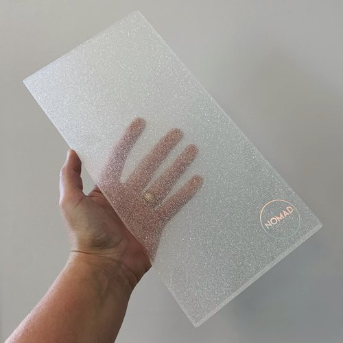 NOMAD HAIR PRO - White Glitter Foil / Balayage Board - The Playa