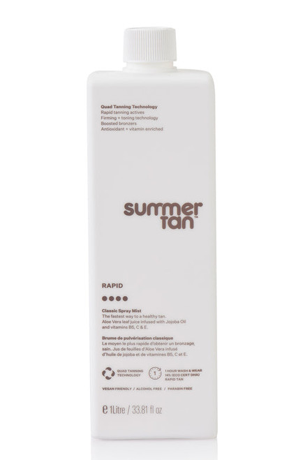 SUMMER TAN - Rapid Spray-On Tan 1000ml SUMMER TAN - Rapid Spray-On Tan 1000ml