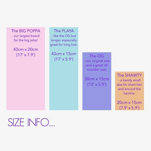 NOMAD HAIR PRO - Pink Glitter Foil / Balayage Board - Shawty