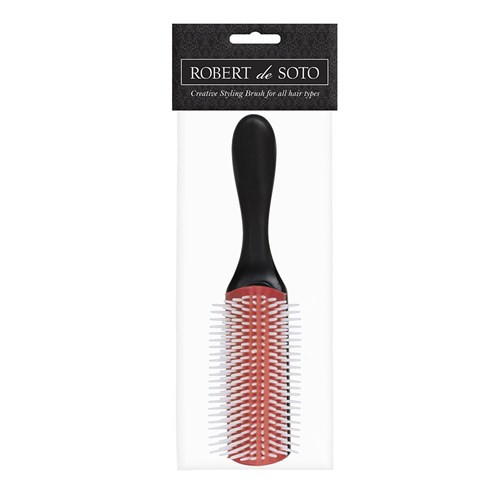 ROBERT DE SOTO - Anti-Static 9 Row Styling Hair Brush