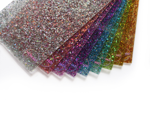 NOMAD HAIR PRO - Mandy (Aqua Blue) Glitter Foil / Balayage Board - Big Poppa