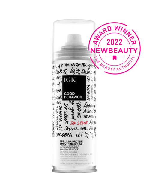 IGK HAIR - GOOD BEHAVIOR Spirulina Protein Smoothing Spray 186ml
