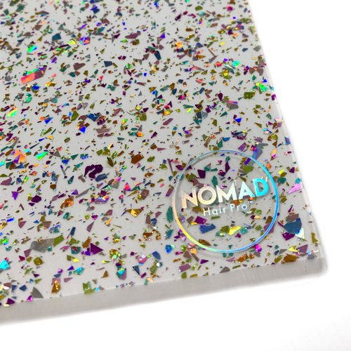 NOMAD HAIR PRO - CONFETTI COLLECTION - Multicolour Glitter Foil / Balayage Board - Shawty