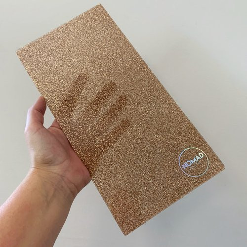 NOMAD HAIR PRO - DIVA COLLECTION - GLORIA Peach Gold Glitter Foil / Balayage Board