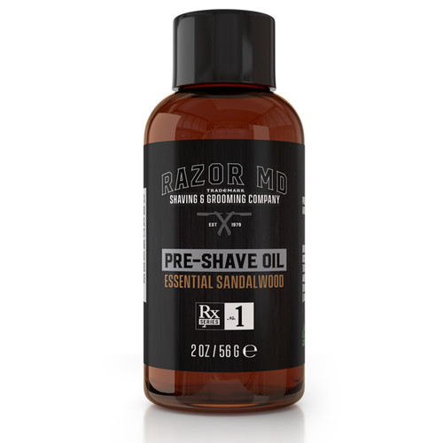 RAZOR MD - Shaving - Pre-Shave Oil - Essential Sandalwood 56g RAZOR MD - Shaving - Pre-Shave Oil - Essential Sandalwood 56g